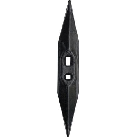 Grubberspitze 400x70x24mm reversibel'gekrümmt 2 Löcher passend für Universal UNIVERSAL CP40070