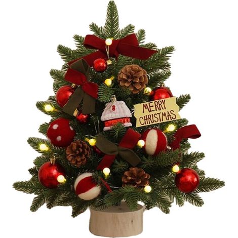 Árbol de Navidad artificial elegante para la decoración de interiores de oficinas. (1/4)
