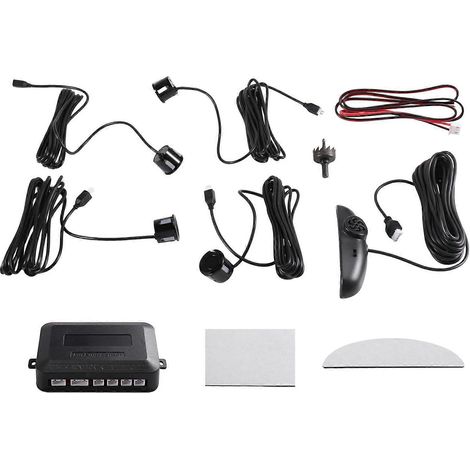 Kit de capteurs de stationnement vidéo 4Sensor avec radar de recul, moniteur de voiture numérique et avertisseur sonore. (1/5)