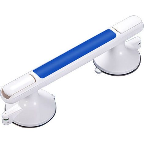 Poignée de sécurité pour salle de bain sans perçage pour personnes âgées, antidérapante et anti-chute, porte coulissante en verre renforcée avec ventouses sous vide deng