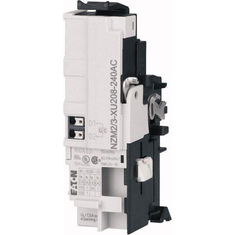 Déclencheur à émission de tension 208 240VAC/DC 000189803 EATON NZM2/3 XA208 250AC/DC PI