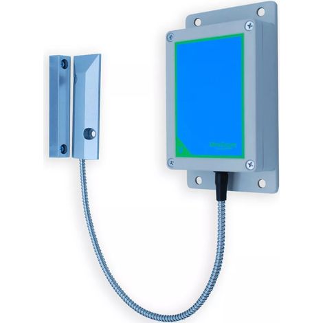 Détecteur d'ouverture supplémentaire 800 mètres sans-fil - métal gaine renforcée + émetteur boîtier IP65 (PROTECT 800) (1/5)