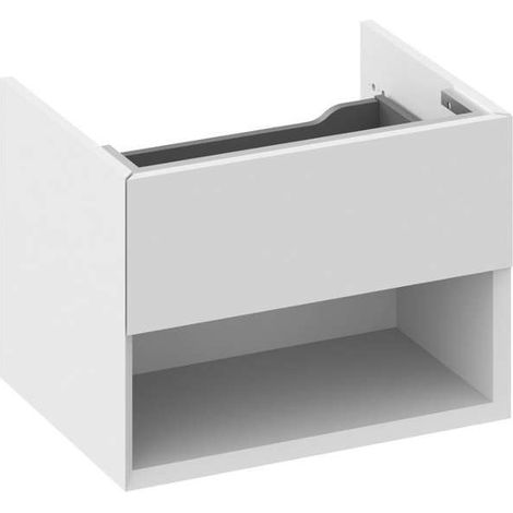 Ravak Lite - Mobile lavabo 60x45x43 cm, 1 cassetto, Smoke Grey X000001859 (1/5)