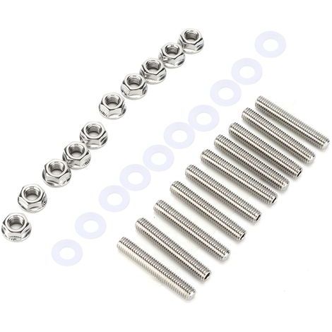 Kit de goujons de collecteur d'admission, compatible avec les moteurs Acura BDHF B18 GSR SI, tous modèles