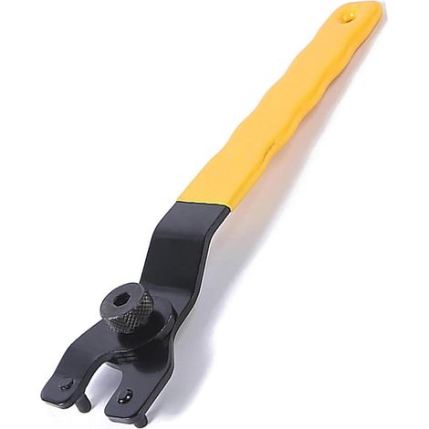 1 Clé Réglable Pour Meuleuse D'angle, Acier Carbone, Poignée Antidérapante, 10-40mm, Outil Manuel (1/5)