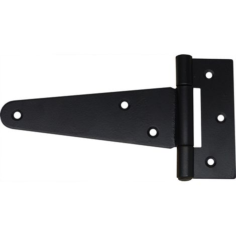 CHARNIÈRE T 150x90mm H° NOIR EPOXY.