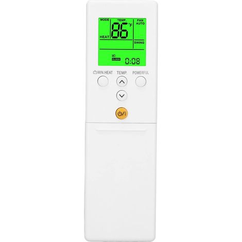 Télécommande de Remplacement pour Climatiseur Fujitsu, Télécommande à Double Affichage pour Climatiseur Fujitsu pour AR REM1U ARREM1U ASU9RLS3Y ASU12RLS3Y ASU15RLS3Y ASU30RLE (1/5)