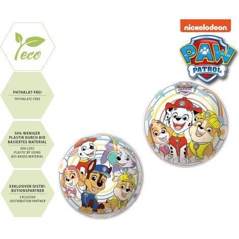 Happy People Paw Patrol Ball aus Kunststoff 13 cm Folienballon