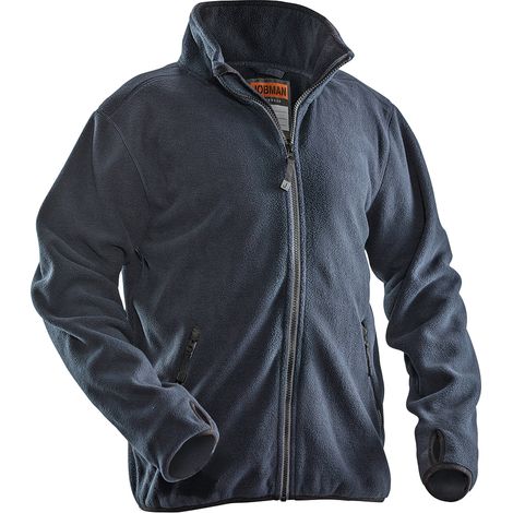 JOBMAN Veste polaire 5501, bleu marine, taille 4XL (1/3)