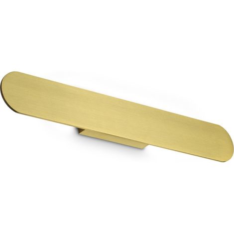 Ideal Lux applique moderna Zig Zag 1 luce LED integrato ottone metallo