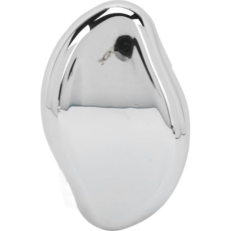 Épilateur manuel portable indolore pour le dos, les jambes, les bras et la poitrine - Outil d'exfoliation argenté (1/5)
