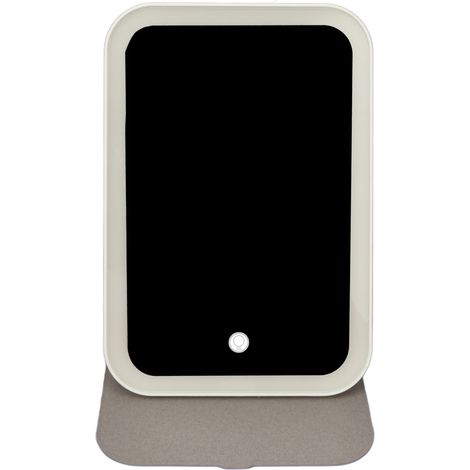 Miroir de maquillage portable à LED, miroir de voyage, miroir de remplissage, miroir cadeau avec lumière, violet (1/5)