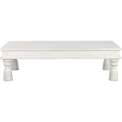 Mesa Centro Madera 170X102X47 Decape Blanco (1/5)