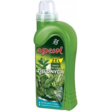 Fertilizante mineral Agrecol para plantas verdes 250 ml (1/4)
