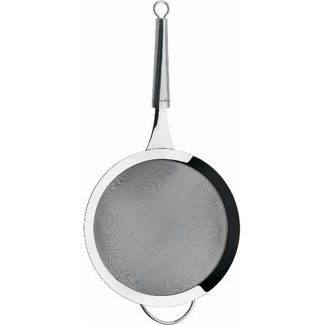 passoire 20 cm avec manche et crochet - cucinieri inox - lagostina