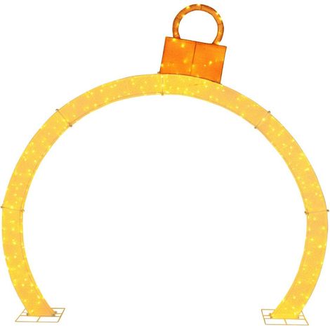 313cm High Christmas Arch with Lights Christmas Archway Large Christmas Decoration (1/5)