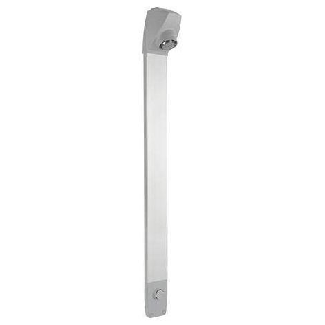 Idral – Colonne de douche thermostatique 9290 – Arrêt temporisé 25s – Diffuseur anti-calcaire réglable – Aluminium et ABS (1/5)