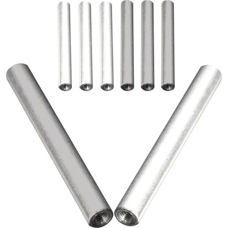 8pcs Tiges en Fer et Aluminium pour Électrolyseur de Précision, Anode Alimentée Polyvalente pour Chauffe-eau, Usage en Voyage et Bureau (1/5)
