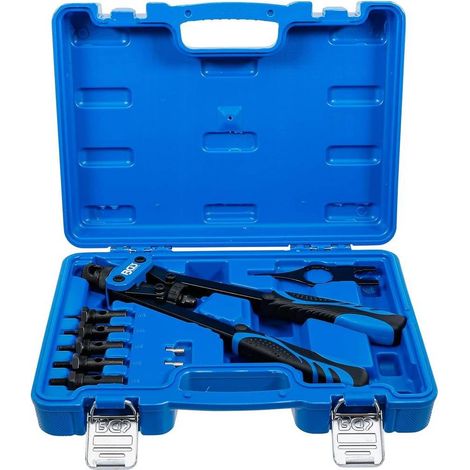 Jeu de Pinces pour Écrous Rivets M3-M8 - 7 pcs - Outils Précis et Polyvalents, Acier, Pro - D-Work