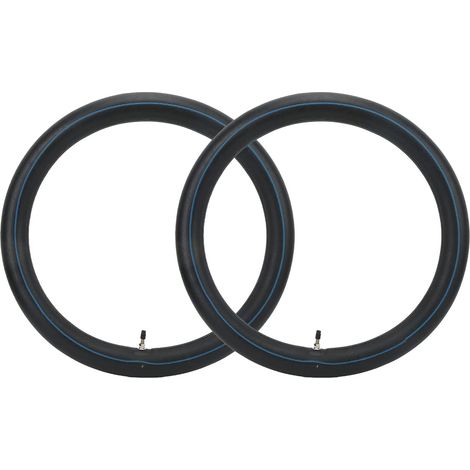 2 Pièces 2.50-18 Chambre à Air avec Jantes de 18 Pouces et Largeurs de Pneus de 2,5 à 3,0 Pouces, pour Moto, Tout-terrain, Chambre à Air avec Tige de Valve Droite TR4 (1/5)