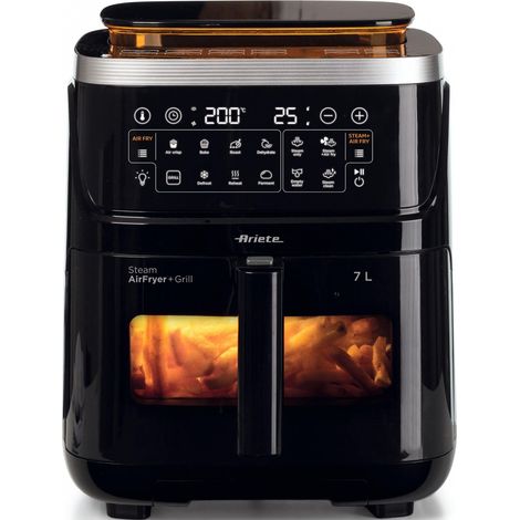 Ariete 4636 Freidora de aire negra 7L 1700W 10 modos