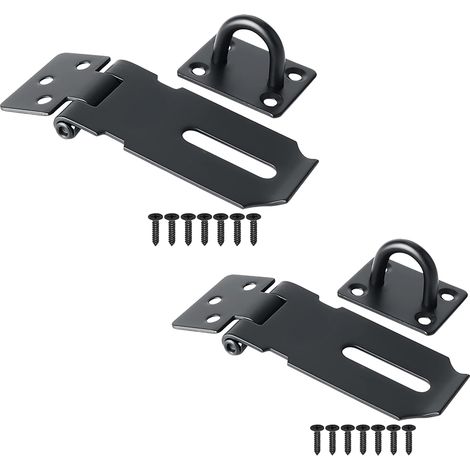 Loquet de portail de jardin, loquet de porte intérieure, loquet en acier inoxydable, serrure coulissante de salle de bain, paquet de 2, 3 pouces (1/5)