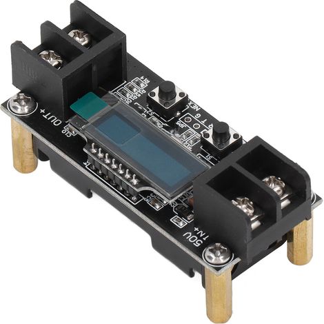 Solarstrom-Tester mit Digitalanzeige, Spannungs- und Strommessung, Timer-Überwachung, 10 A, 12 V, 24 V (1/5)