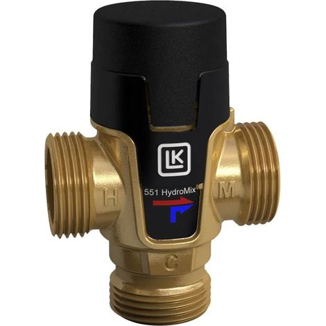 LK Armatur LK 551 Hydromix Brauchwassermischer 3/4" AG