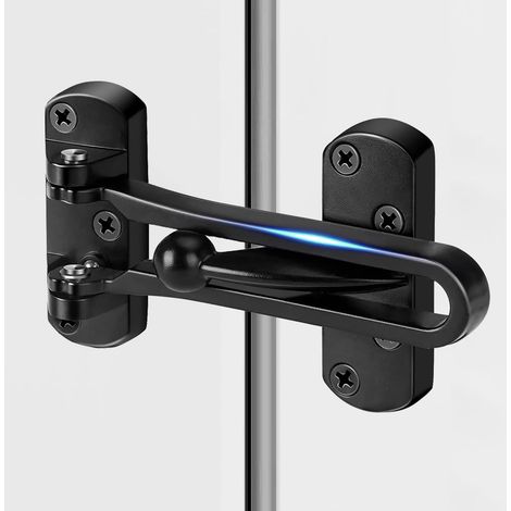Verrouillage des Portes Secondaires Chaînes de Porte de Sécurité Verrou de Porte Coulissante Acier Inoxydable barre pivotante (1/5)