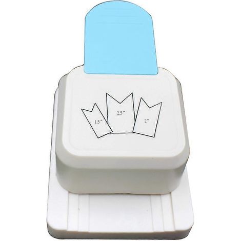 Perforateur 3 en 1 pour étiquettes et étiquettes, outil de découpe pour cartes et loisirs créatifs, poinçon papier pour scrapbooking et bricolage. (1/4)