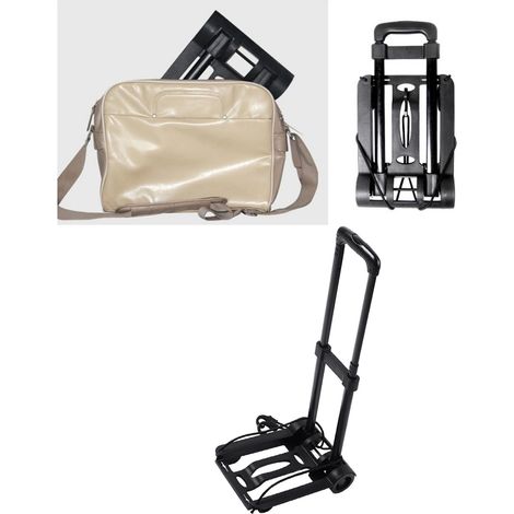 Chariot à bagages pliable et portable (1/5)