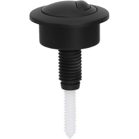 A （8.7×5.8×5.8cm） (noir)Robinet de chasse d'eau à poignée de WC flotteur pour Siamp pour Optima 49 Noir Bouton poussoir de WC Double Flush Pour Twyford Convient à une variété de marques de toile (1/4)