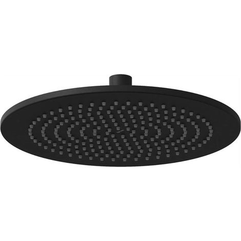 Ravak - Kopfbrause, Durchmesser 25 cm, schwarz matt X07P675 (1/3)