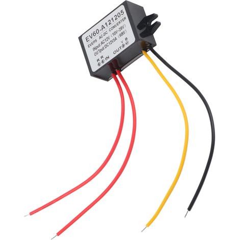 AC 10-28V to DC 12V Buck Converter AC DC Step-Down Power Supply Module (5A) (1/5)