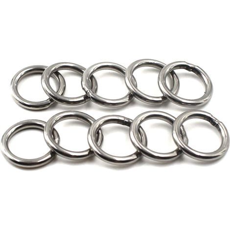 5x50mm O-Ringe, 304 geschweißte Edelstahlringe (10 Stück) (1/5)