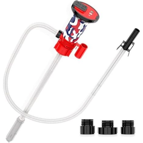 Pompe de Transfert à Liquide, Pompe De Transfert De Liquide Alimentée Par Batterie Pompe électrique Portative à Siphon De Liquide Pompe,Pompe a Fioul,Pompe a Petrole pour Gaz, Eau, Huile (1/5)