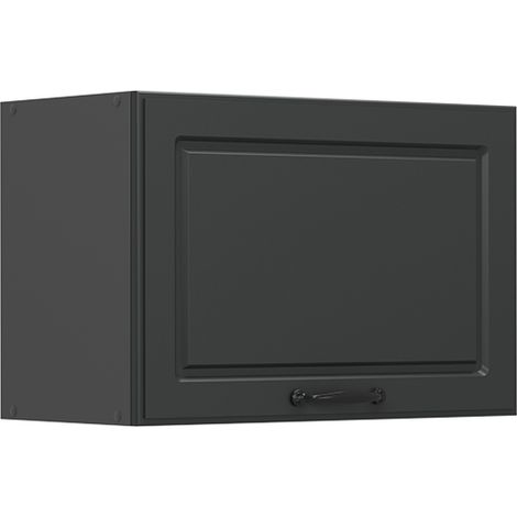 Pensile da cucina R-Line, Antracite casa di campagna, 60 cm Piatto, Vicco