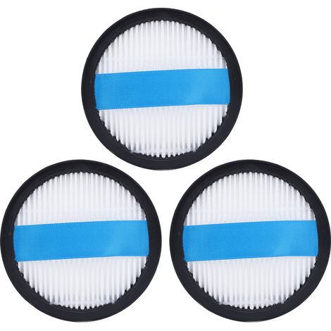 Lot de 3 Filtres HEPA Lavables pour Aspirateur Ultenic P12 P13 U12 U13 - Rechange Durable et Haute Efficacité Anti-Allergènes (1/5)