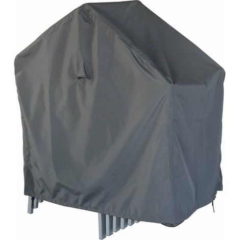 Housse de protection. gris foncé - Bâche en polyester enduit PA pour lot de 8 chaises / fauteuils (1/5)