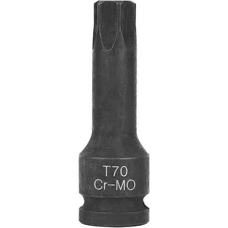 Adaptateur de douille 1/2" à tête étoilée pour clé à chocs pneumatique, douille T70 pour réparation automobile (1/5)