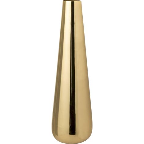 Vase doré large en aluminium - doré (1/3)