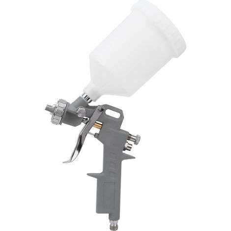 Pistolet à peinture pneumatique S-990P avec réservoir supérieur, outils de peinture pour meubles et automobiles (1/5)