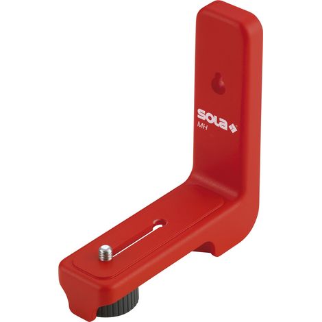 Support magnétique Sola-MH pour niveaux laser, capacité de charge de 5 kg, réglage à 360°.