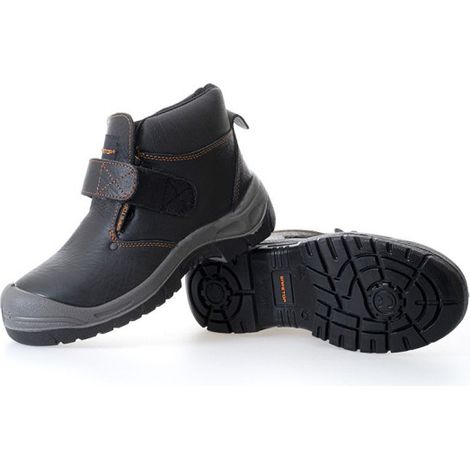 Botas para soldadura con velcro y cordones inferiores Amio 46