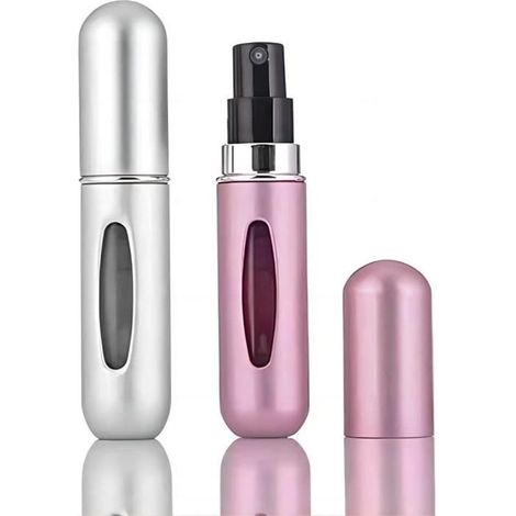 5ml Bouteille Vaporisateur de Parfum de Sac Vide Rechargeable, Mini Atomiseur Réutilisable, Voyage Bouteille Vaporisateur de Poche P (1/4)
