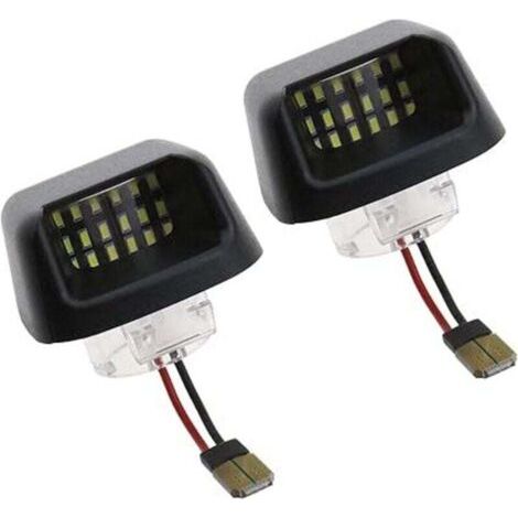 Paar Kennzeichenleuchten hinten, 18 LEDs, 26510 ZP50A, 6500K, 12V, kompatibel mit Navara D40 (2004–2020), Armada, Titan und Xterra