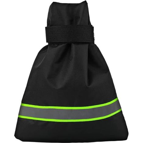 Housse de Robinet Exterieur, Couvercle Antigel pour Robinet Housse de robinet d'extérieur avec bande réfléchissante pour la Protection Contre Le Gel en Hiver (Vert fluo,33×64cm)