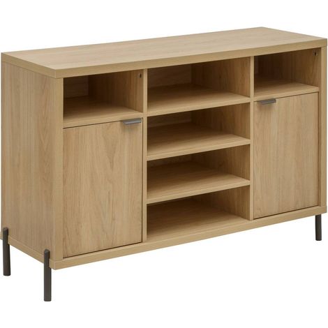 Credenza alvo rettangolare 39,5x120,5 cm, 2 ante, beige - 5five (1/5)
