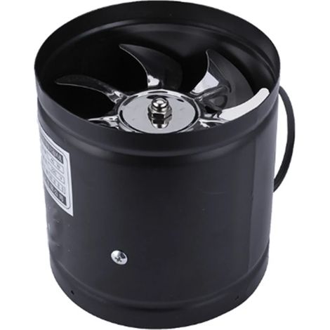 Ventilateur de conduit de hotte aspirante miniature en métal de 10 cm (4 pouces) avec couvercle (1/4)