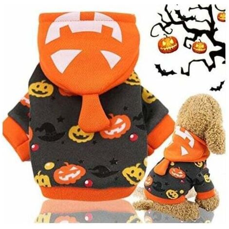 QORVA-Manteau à capuche Halloween pour animaux de compagnie (S)-Fei Yu (1/4)
